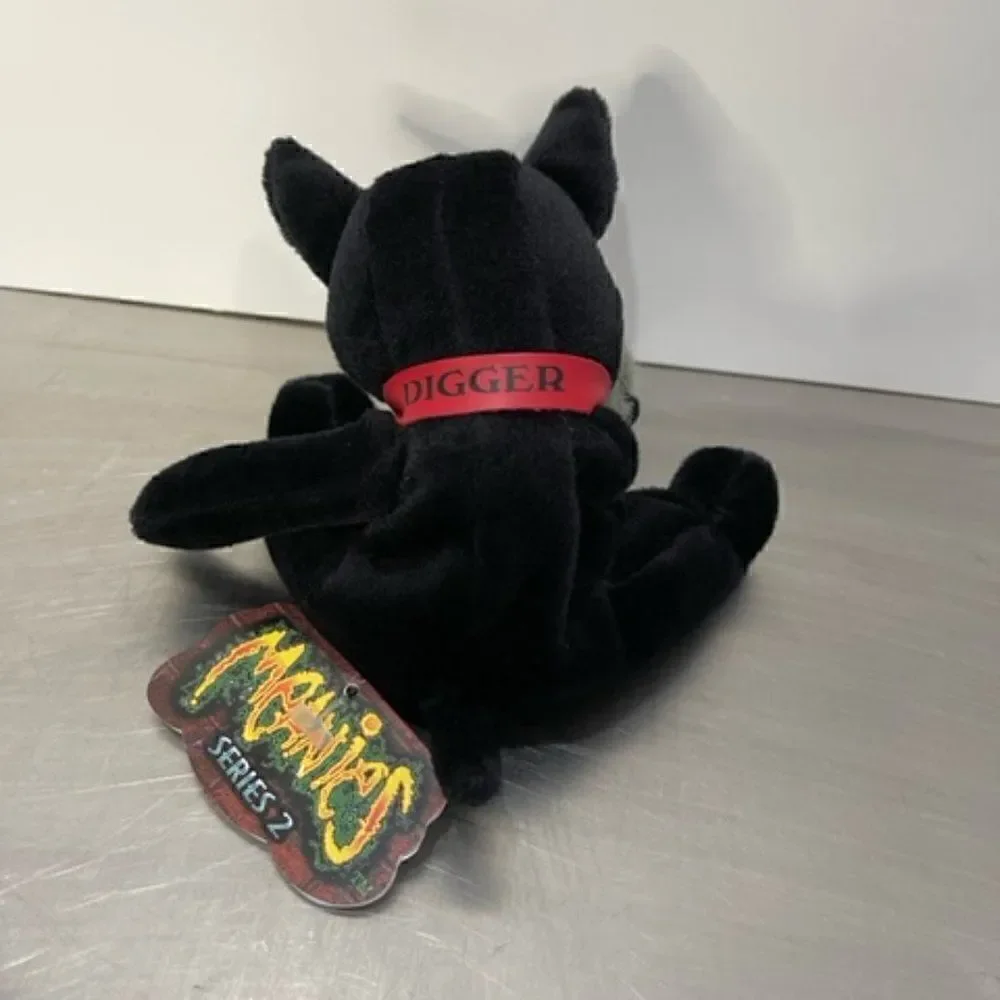 1998 Meanies Series 2 DIGGER the Snottish Terrier Bean Bag Plush New With Tags A